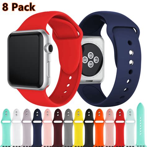 iwatch silicone bands